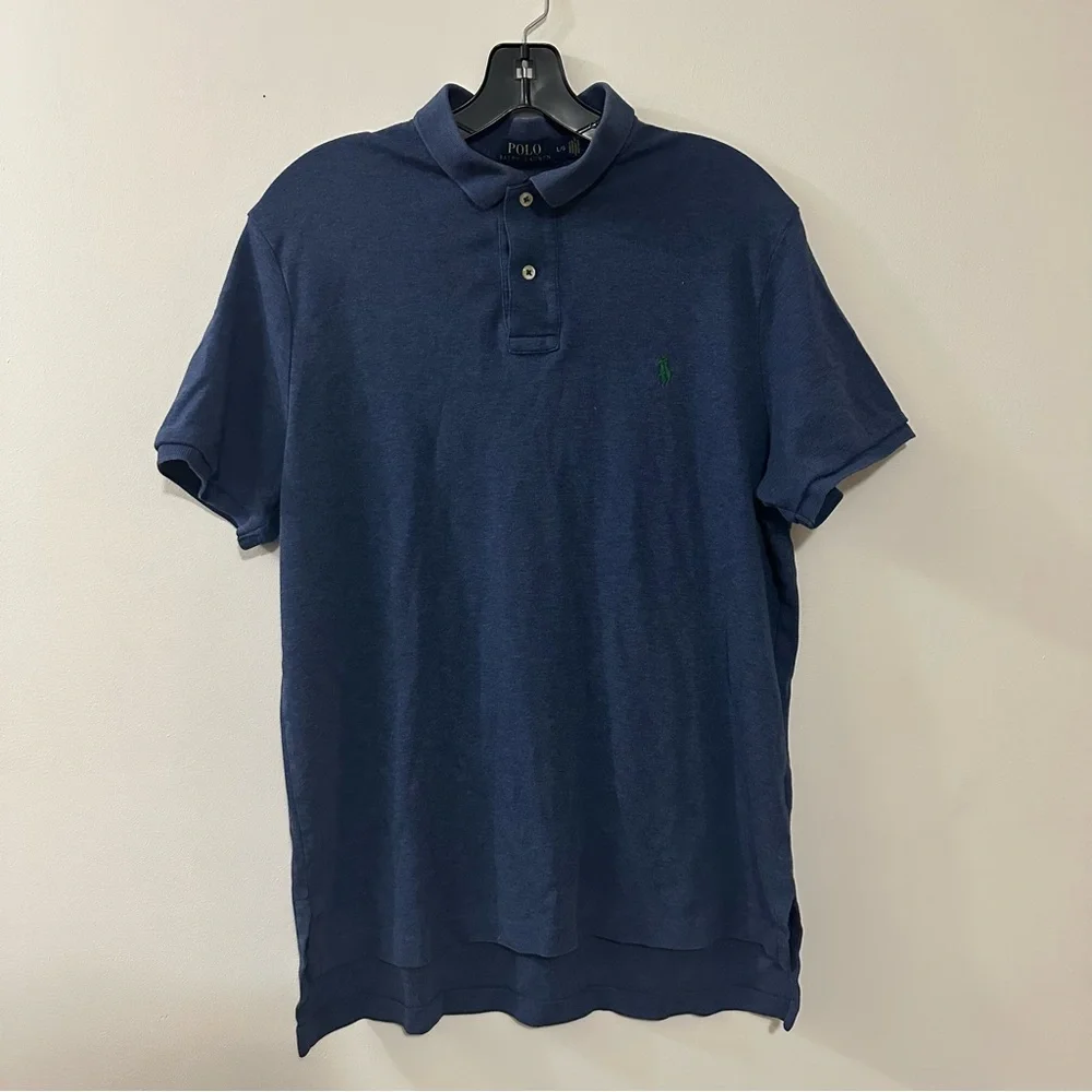 Polo by‎ Ralph Lauren Men's Blue Large Polo Shirt